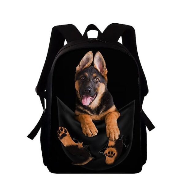 Unisex Dog Oxford Backpack