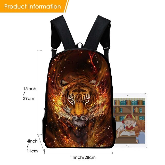 Boys’ Tiger Oxford Backpack - Image 6