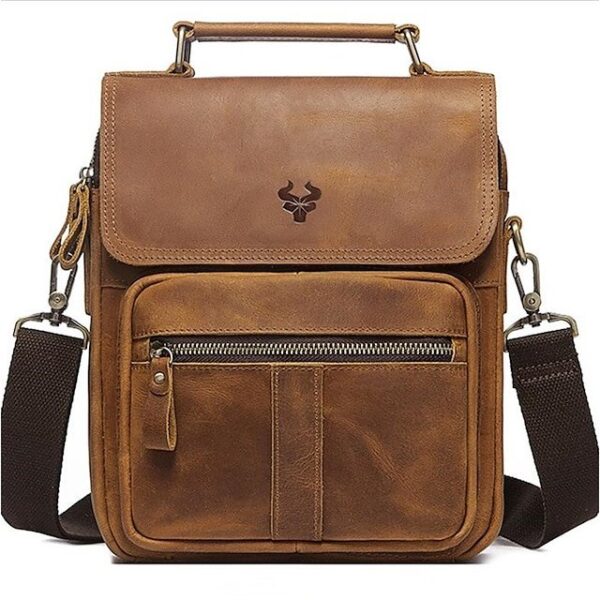 Men’s Nappa Leather Crossbody Bag (Pack of 4)