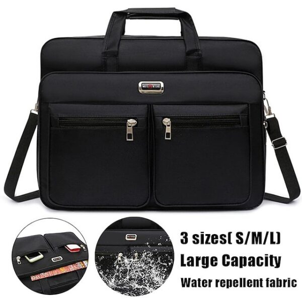 Men’s Business Laptop Bag with Shoulder Strap