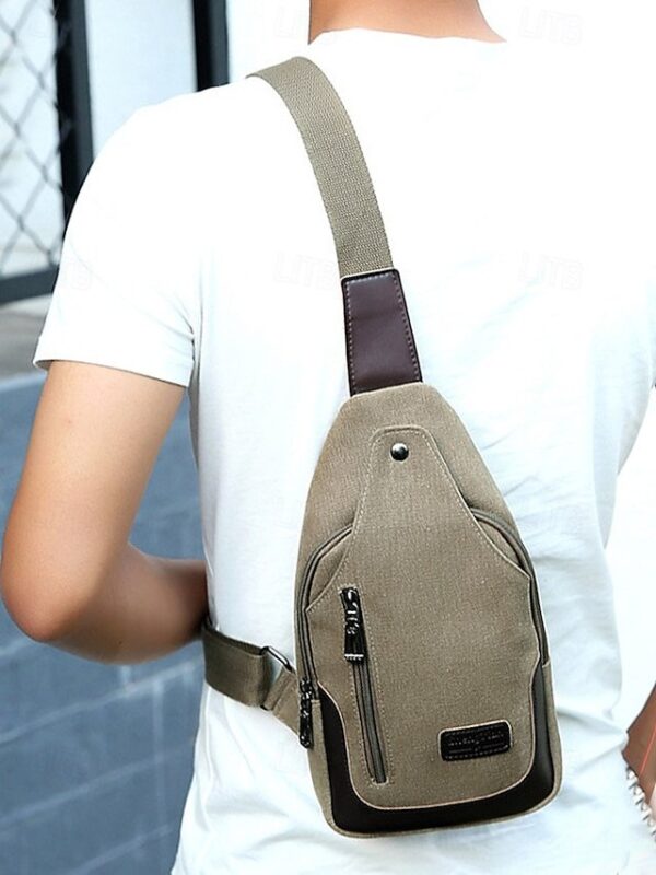 Men’s Canvas Sling Bag