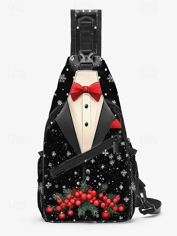 Men’s Lightweight Christmas Sling Bag