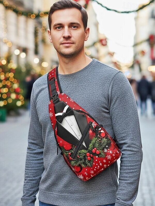 Alternative view of Men’s Lightweight Christmas Sling Bag