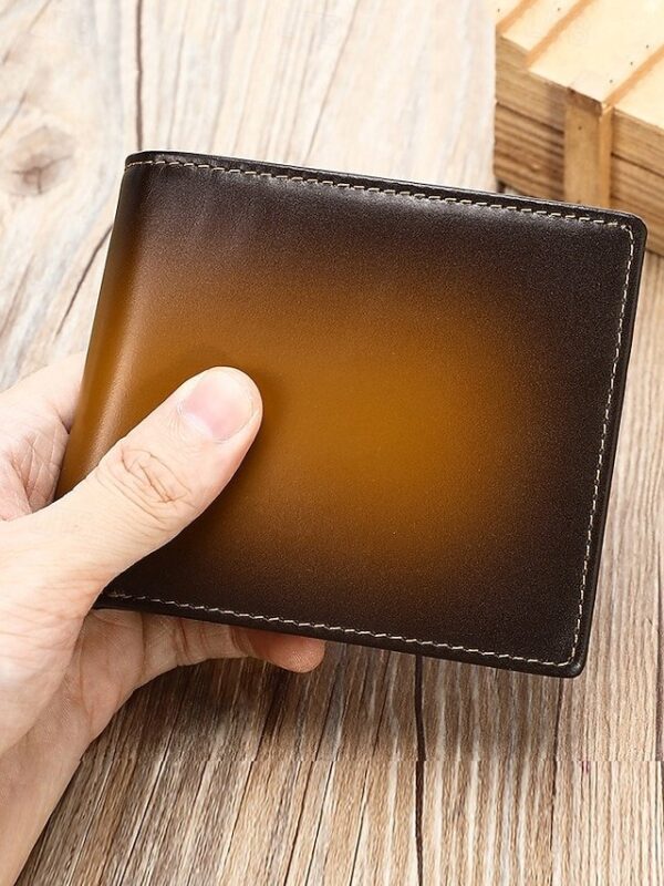 Men’s RFID Blocking Genuine Leather Wallet