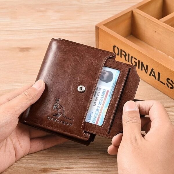 Alternative view of Men’s Vintage Faux Leather Wallet