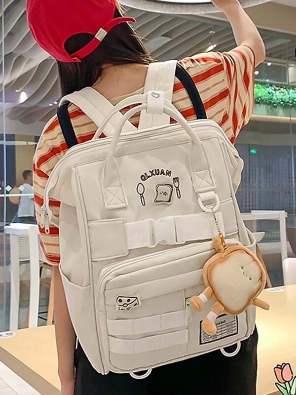 Girls’ Waterproof Polyester Backpack