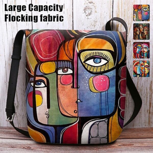 Women’s Abstract Art Crossbody Bag