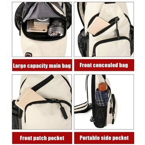 Alternative view of Women’s and Men’s Sling Crossbody Backpack