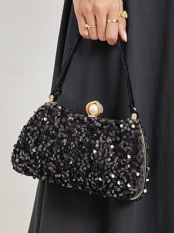 Alternative view of Women’s Sequin Polyester Clutch