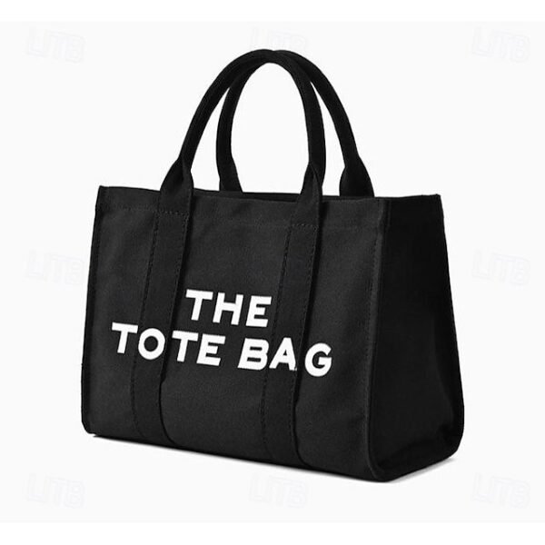 Alternative view of Women’s Canvas Tote Bag with Print