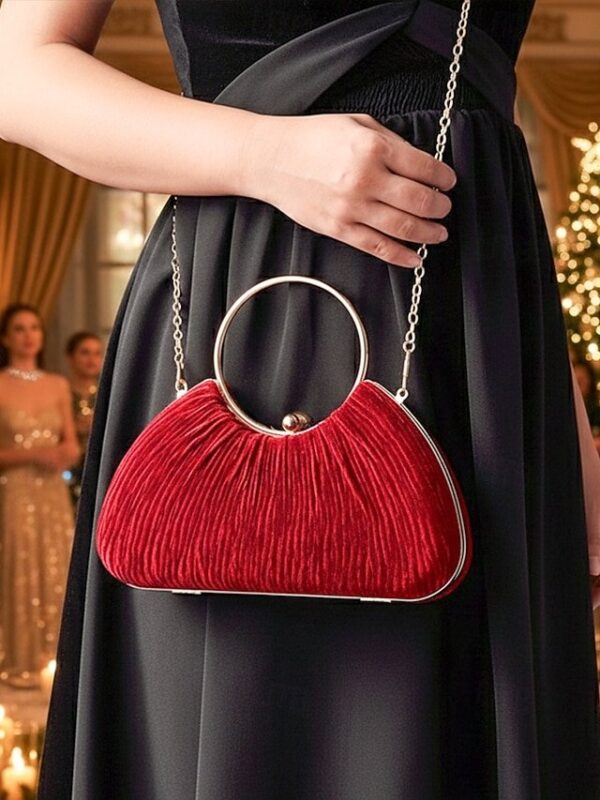Alternative view of Women’s Christmas Party Velvet Handbag