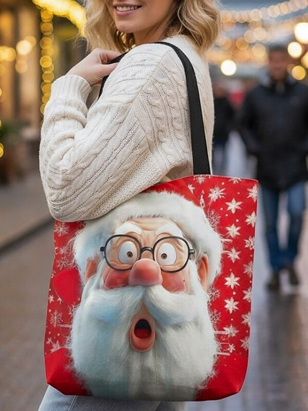 Alternative view of Women’s Foldable Christmas Tote Bag