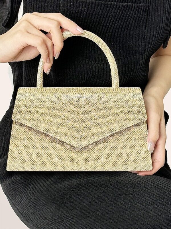 Women’s Polyester Clutch with Chain
