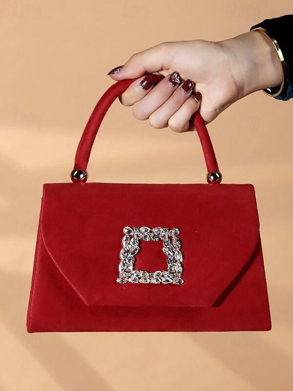 Women’s Polyester Clutch with Buckle
