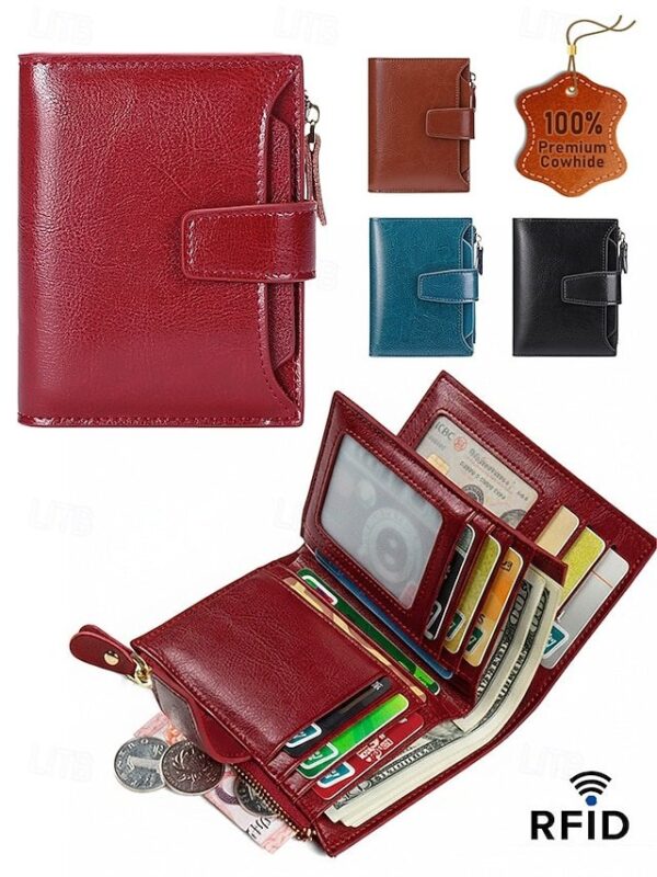 Alternative view of Women’s Genuine Leather RFID Blocking Wallet
