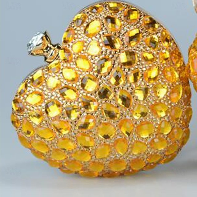 Women’s Heart-Shaped Evening Clutch - Image 4