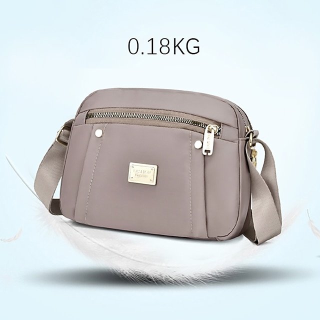 Women’s Large Capacity Nylon Crossbody Shoulder Bag - Image 5