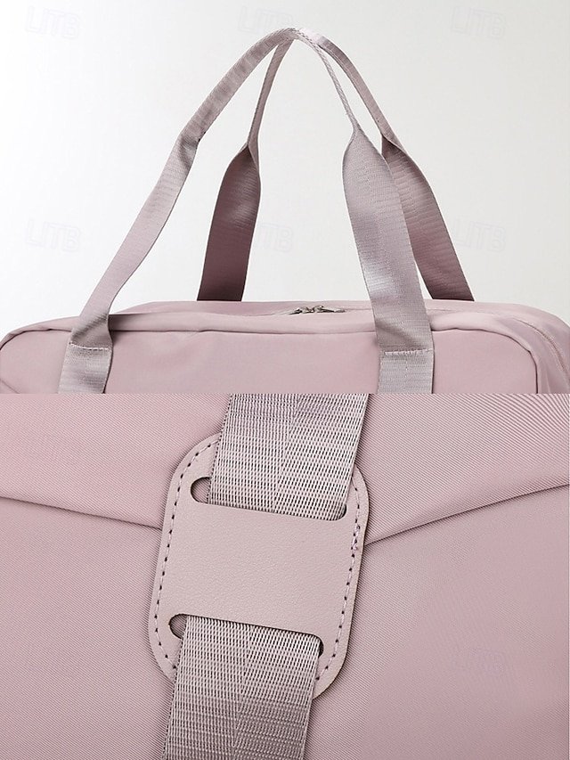 Women’s Travel Duffel Bag with Shoe Compartment - Image 8